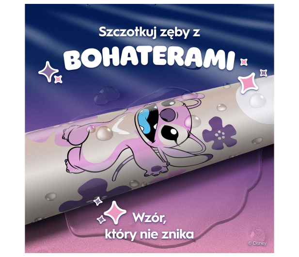 Oral-B Szczoteczka magnetyczna iO Kids Stitch (6+ etui róż) - 1601545 - zdjęcie 6